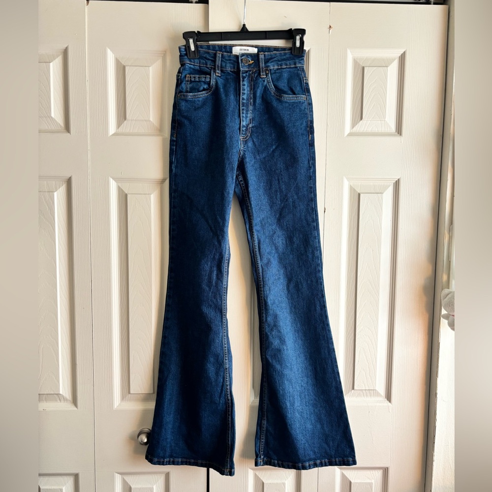 Cotton On Dark Wash Original Flare Jeans